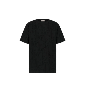 T-shirt Dior Oblique, coupe relax Noir