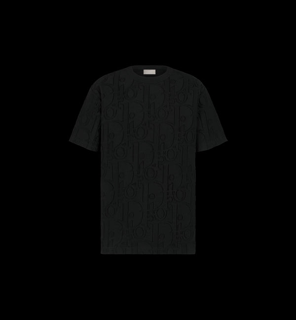T-shirt Dior Oblique, coupe relax Noir