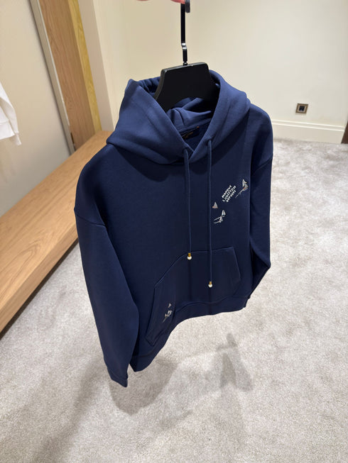 Sweat à capuche Louis Vuitton – Broderie signature