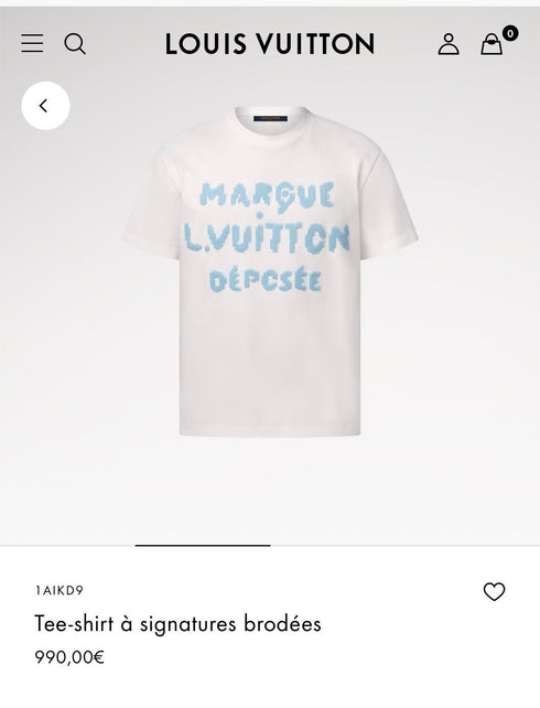 T-shirt Lv