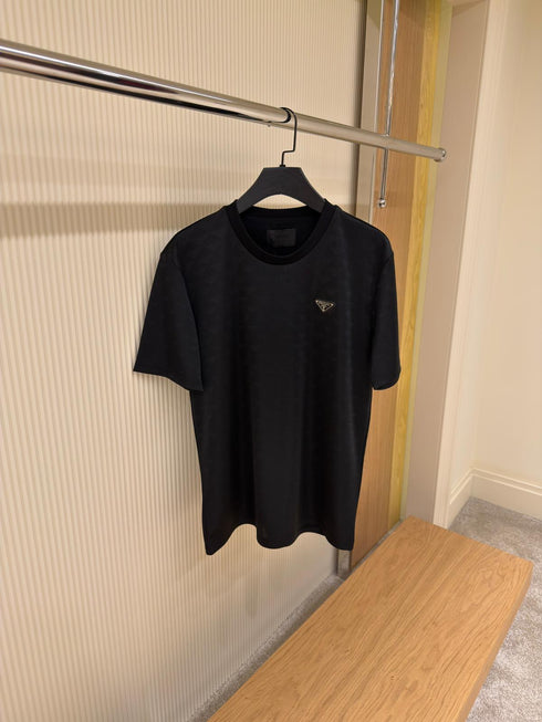T-shirt Noir Prada