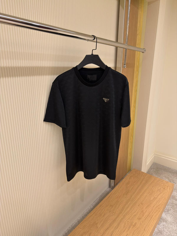 T-shirt Noir Prada