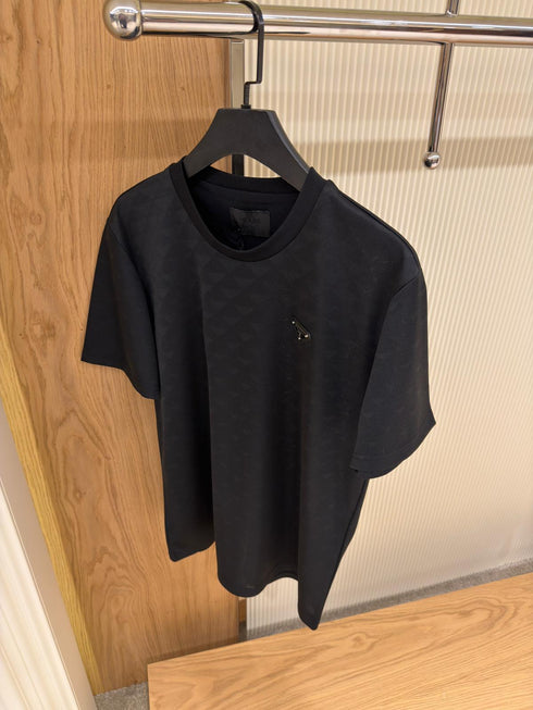 T-shirt Noir Prada
