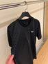 T-shirt Noir Prada