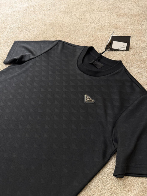 T-shirt Noir Prada
