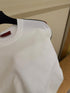 T-shirt Gucci Blanc en jersey de coton avec bande Web