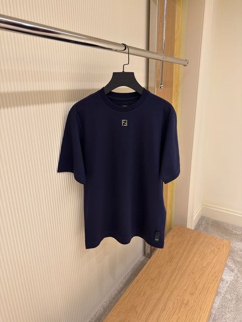 T-shirt Marine Fendi a Logo