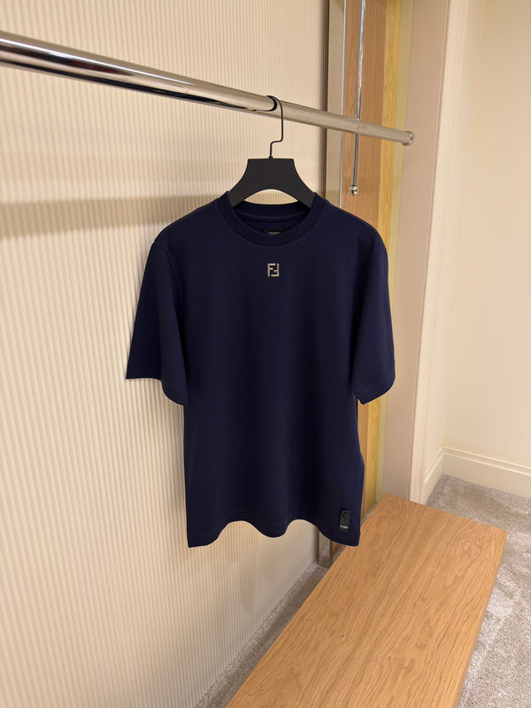 T-shirt Marine Fendi a Logo