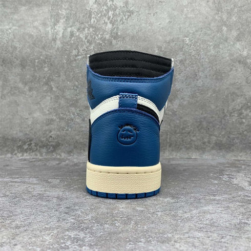AIR JORDAN - Air Jordan 1 High OG SP "Travis Scott - Fragment" Military Blue - Hanorio