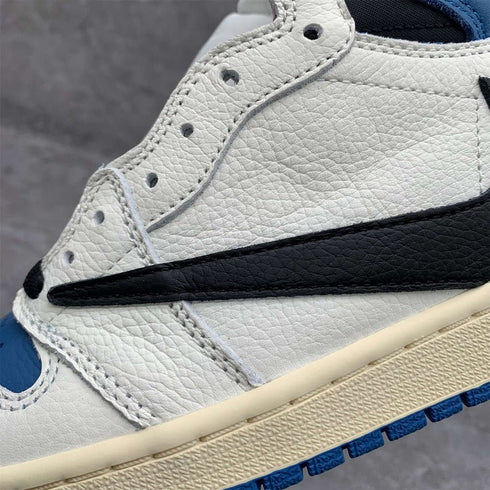 AIR JORDAN - Air Jordan 1 High OG SP "Travis Scott - Fragment" Military Blue - Hanorio