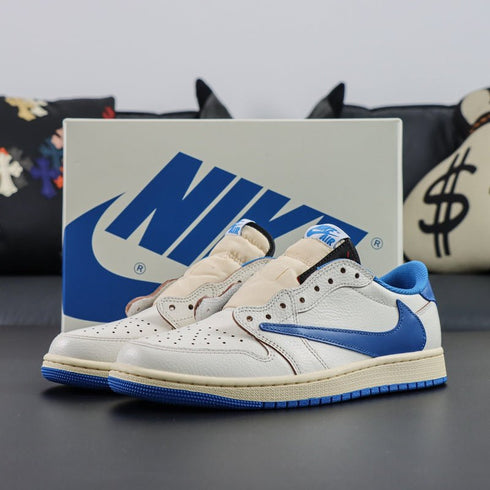 AIR JORDAN - Air Jordan 1 Low "Travis Scott - Fragment - Sail" - Hanorio