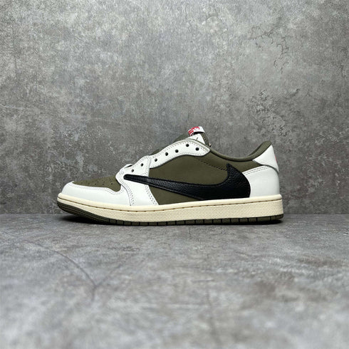AIR JORDAN - Air Jordan 1 "Travis Scott - Medium Olive" - Hanorio