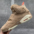 AIR JORDAN - Air Jordan 6 Retro Sample "Travis Scott - British Khaki" - Hanorio