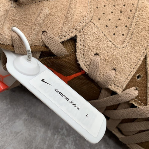 AIR JORDAN - Air Jordan 6 Retro Sample "Travis Scott - British Khaki" - Hanorio