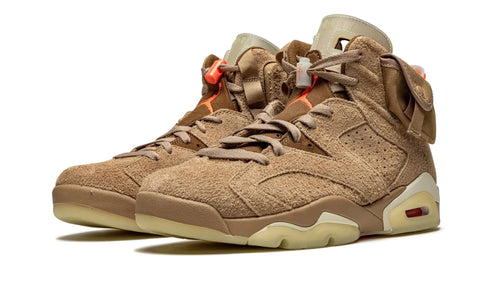 AIR JORDAN - Air Jordan 6 Retro Sample "Travis Scott - British Khaki" - Hanorio