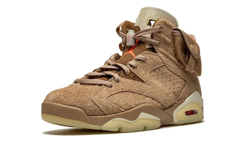 AIR JORDAN - Air Jordan 6 Retro Sample "Travis Scott - British Khaki" - Hanorio