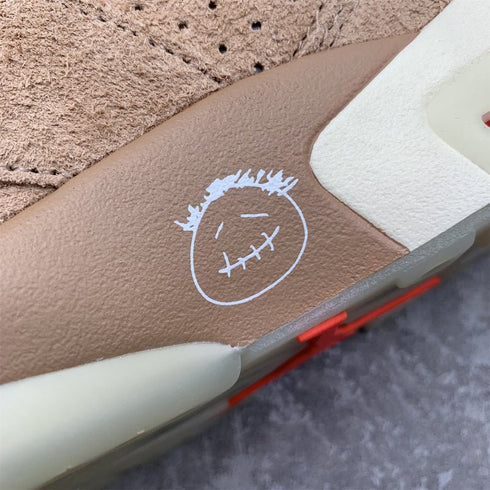 AIR JORDAN - Air Jordan 6 Retro Sample "Travis Scott - British Khaki" - Hanorio