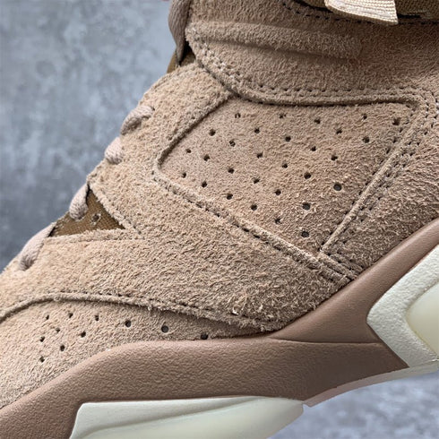 AIR JORDAN - Air Jordan 6 Retro Sample "Travis Scott - British Khaki" - Hanorio