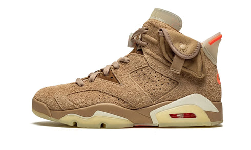 AIR JORDAN - Air Jordan 6 Retro Sample "Travis Scott - British Khaki" - Hanorio
