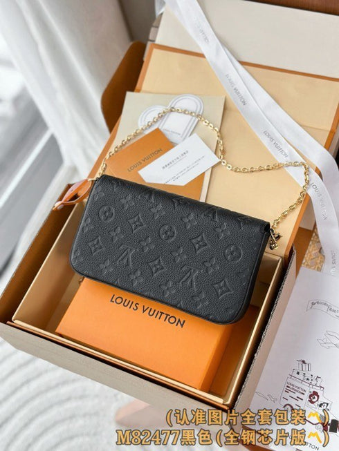 LOUIS V. - Sac Pochette Félicie Cuir Monogram - Hanorio