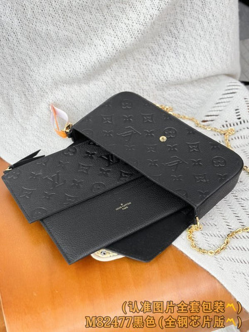 LOUIS V. - Sac Pochette Félicie Cuir Monogram - Hanorio